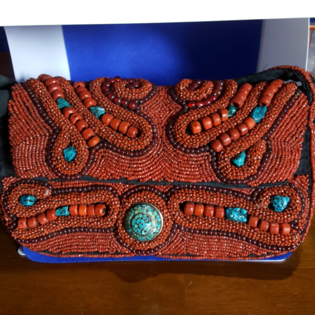 Beaded Handbag From India